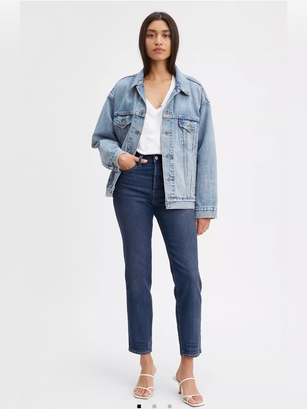 Levi’s Wedgie Icon Fit Tapered Ankle Jeans